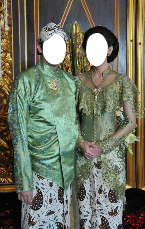 pakaian Jawa tradisional dan kebaya modern  FACEinHOLE